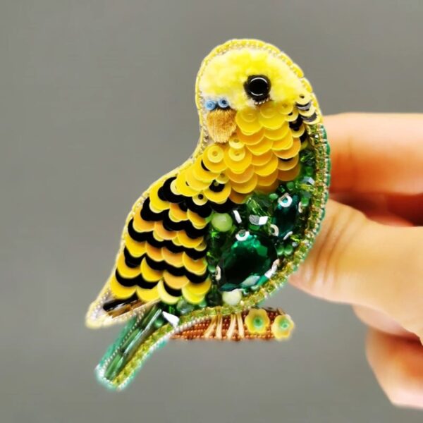 LoveBirds Brooch - Inspired By Nature (2)