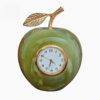 Marble Stone Desk Clock - Apple Shape (4)