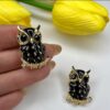 Owl Design Brooche - Animal-Inspired Collection (2)