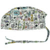 Printed Scrub Cap – Stylish & Functional Medical Headwear (1)