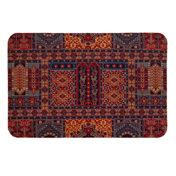 Reusable Dining Table Placemat – Heat Resistant & Washable with Carpet Design (4x)