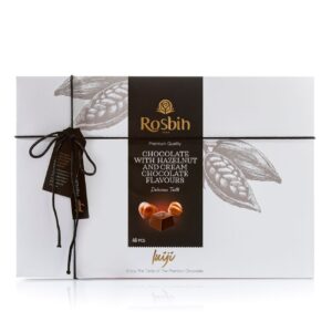 Rosbin Star 礼品巧克力榛子口味 – 320克 (3个)