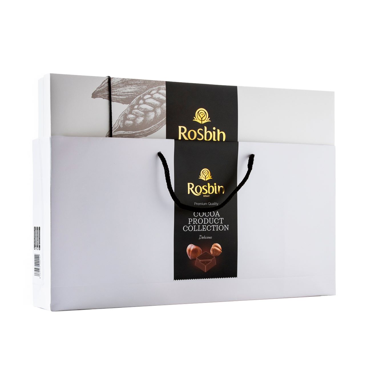 Rosbin Star 礼品巧克力榛子口味 – 320克 (3个)