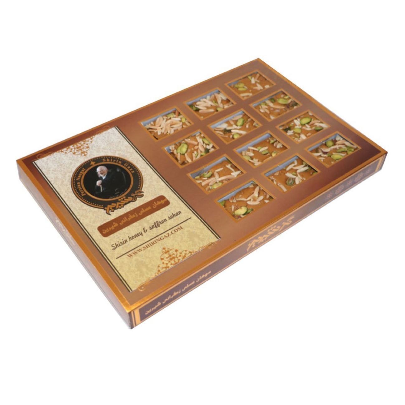 Sohan 蜂蜜藏红花 – Shirin Gaz 品牌 – 400 克 (2 份)