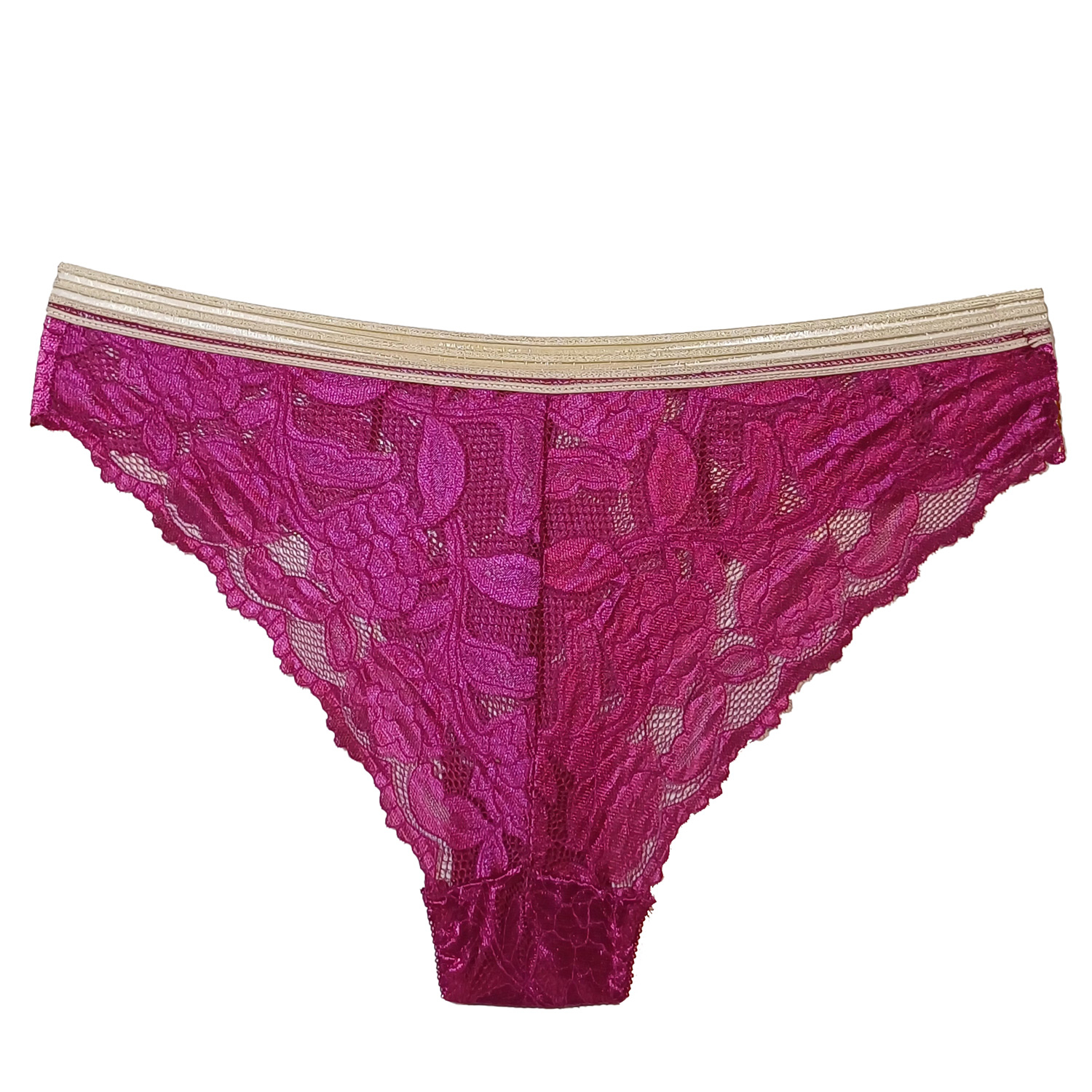 海绵式加垫文胸与丁字裤套装，轻柔钢圈设计