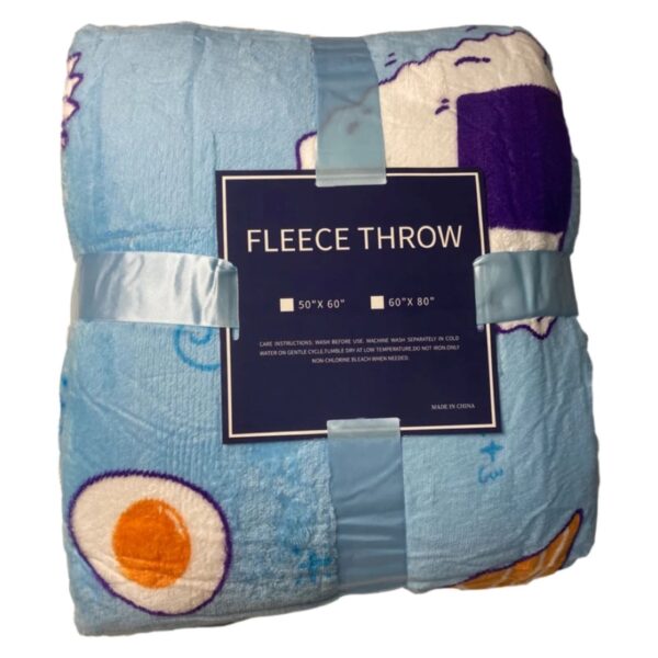 Sushi Poncho Travel Blanket, Size 120x170 cm