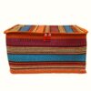 Traditional Jajim-Style Fabric Storage Box (1)