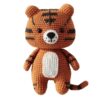 Unique Handcrafted Knitted Tiger Design– Ideal for Home Décor or Playtime (2)
