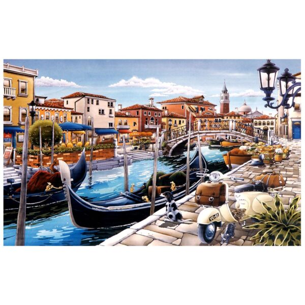 Venice Cityscape – 1000-Piece Jigsaw Puzzle for Adults & Teens (1)