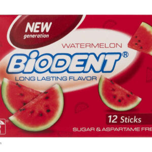Biodent 西瓜味口香糖 – 12片