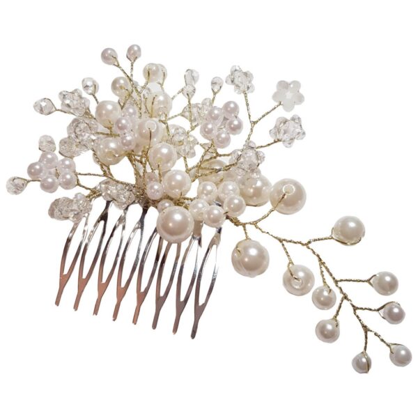 Women's Hair Comb – Flower and Spring Design Set of 2