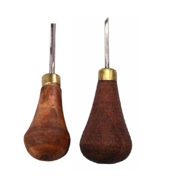 Wood Carving Palm Chisel – Easy Grip for Fine Work (Pack of 2)