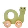 Zepetooys Wooden Snail Toy – Eco-Friendly, Handcrafted Toy for Toddlers