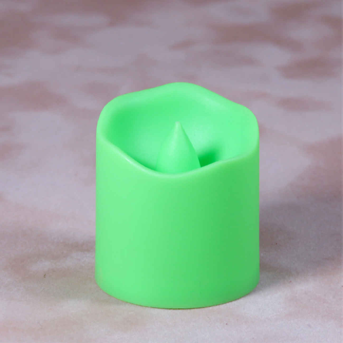 电池供电无火LED蜡烛 – 温暖光感,可开关 | 适合家居与活动(4个)