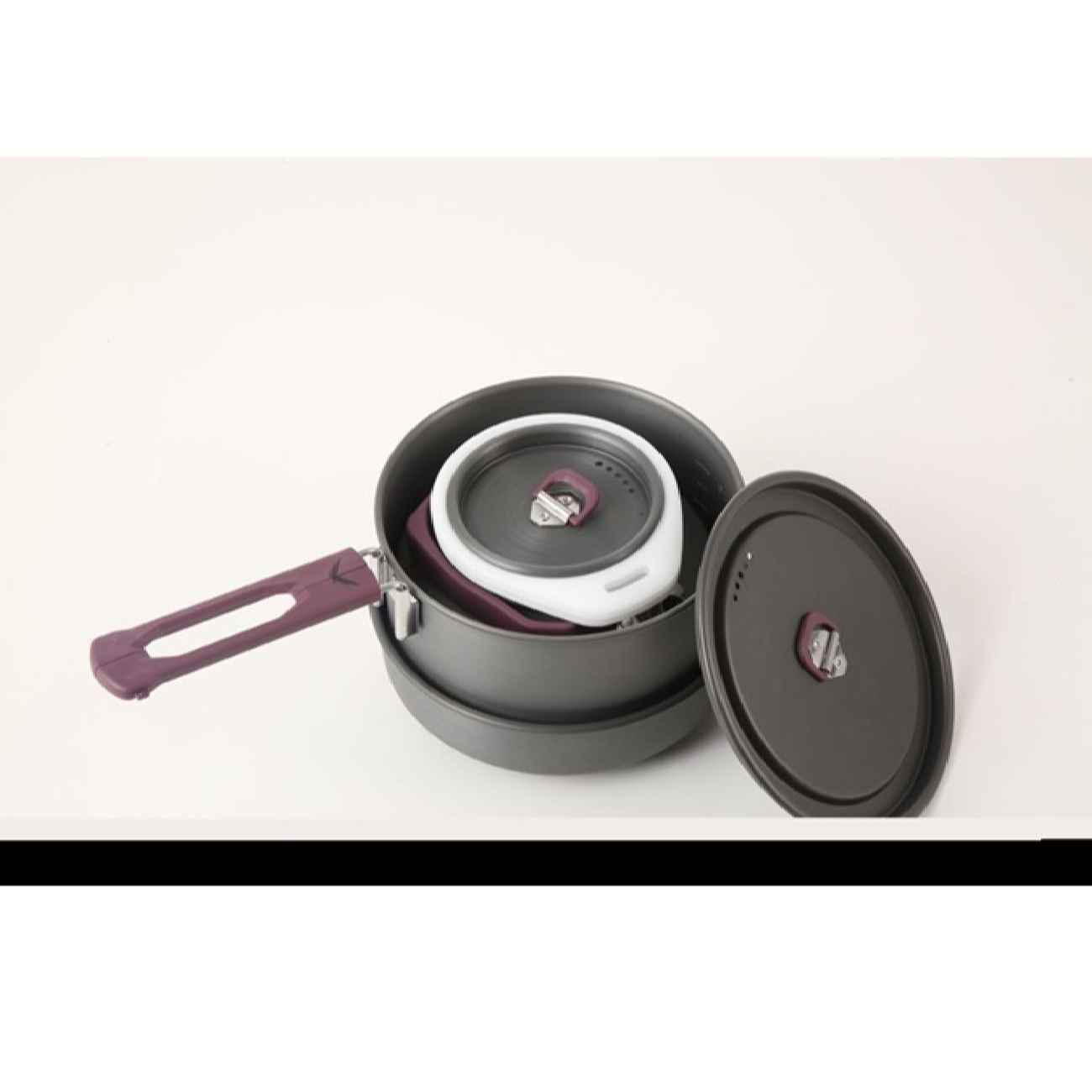 露营炊具 & 炊具套装 – 一体式烹饪套装，适合徒步、生存与旅行