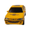 Classic Iranian Taxi Toy – Peugeot Pars Model with Lights in Yellow (1)