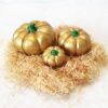 Classic Pumpkin Ornament Suitable for Harvest and Autumn Themes (Set of 3) (4)