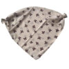 Cream Mini Headscarf with Bow – Cute, Clean, and Chic (1)