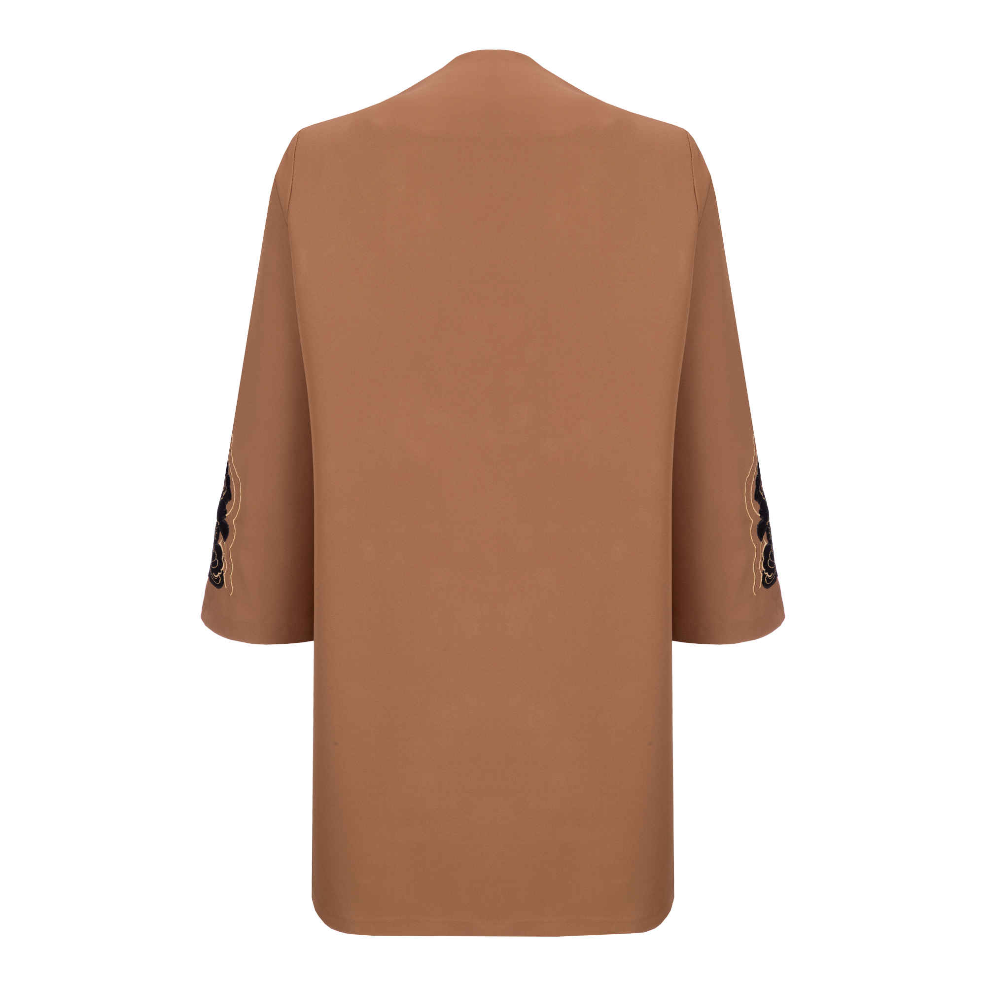 圆领轻盈优雅伊朗曼托,适合四季穿着