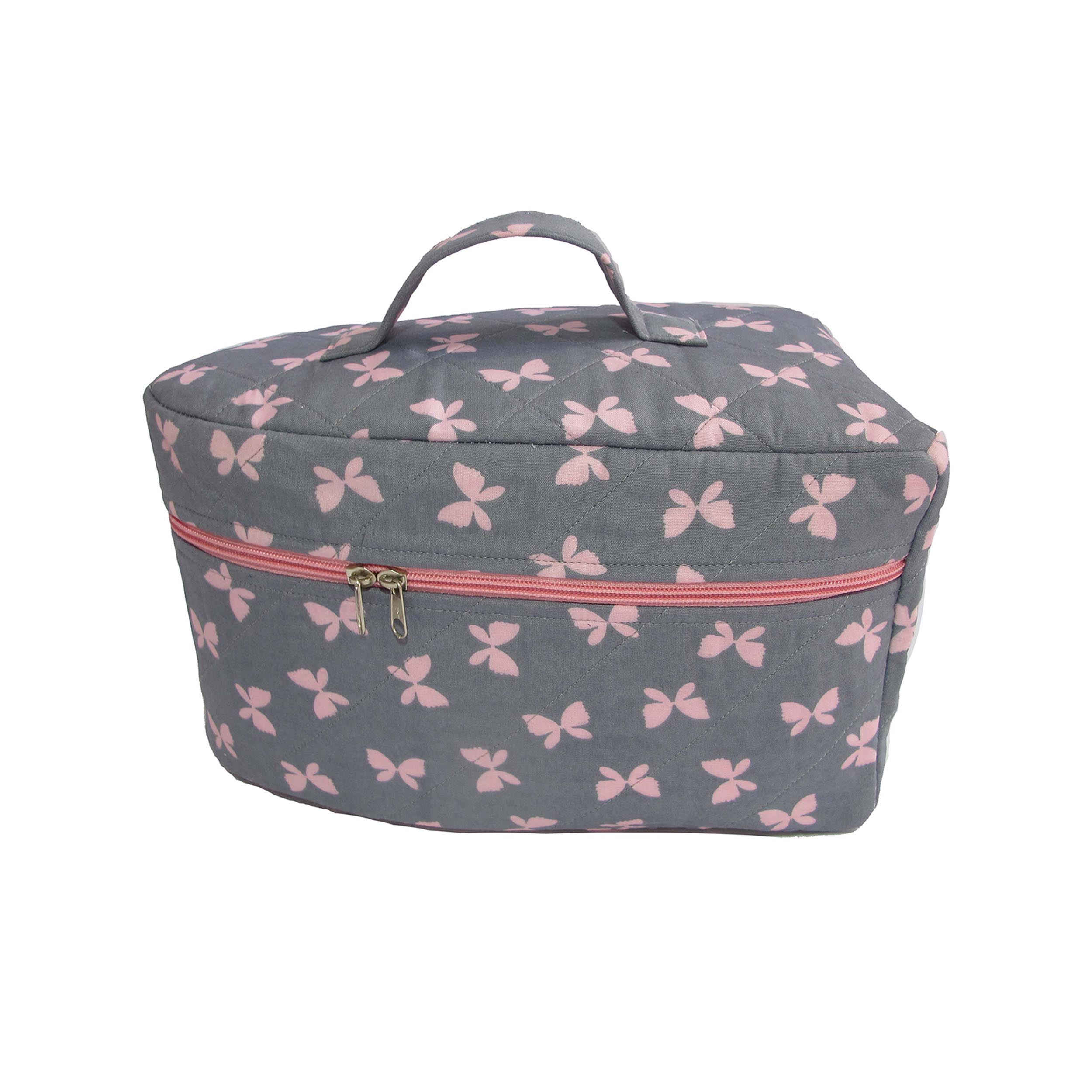 Main image of 优雅熨斗罩 – 灰色蝴蝶设计，安全耐用的完美选择