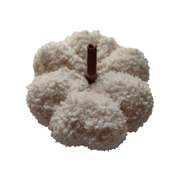 Fabric Pumpkin Ornament – Cozy Fall Decor for Home or Office