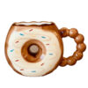 Funny Ceramic Coffee Mug – Perfect Gift for Coffee Lovers with Donut Design (2)