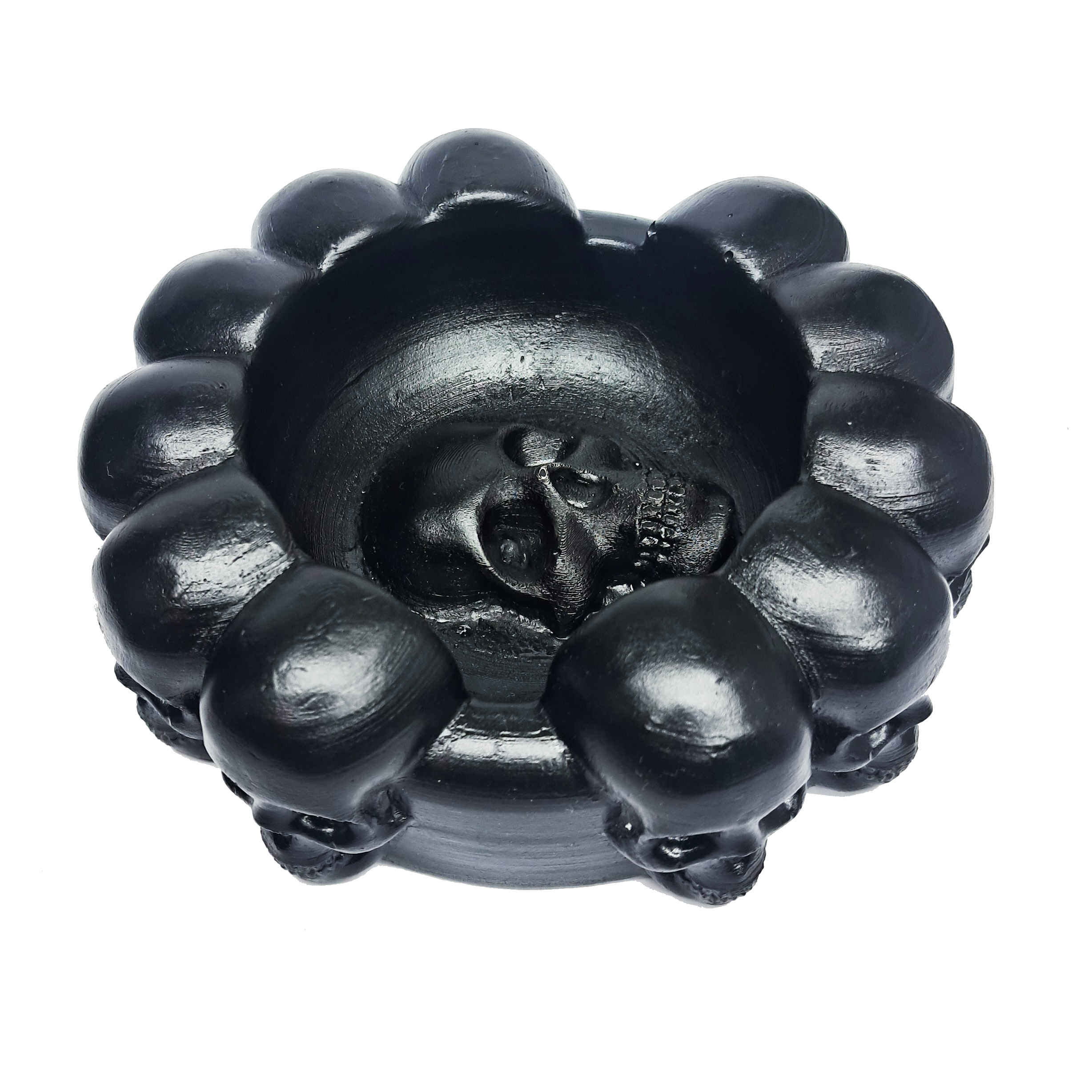 有趣的新奇烟灰缸 – 酷炫且独特的骷髅图案吸烟礼物创意