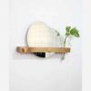 Geometric Mirror Key Hanging – Wood-Based Wall Organizer with a Modern Twist (1)
