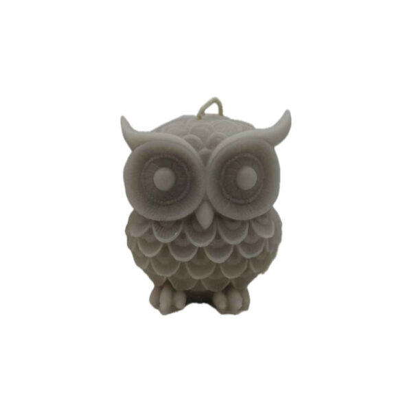 Handmade Owl-Design Candle – A Unique Decorative Piece Full of Character and Warmth