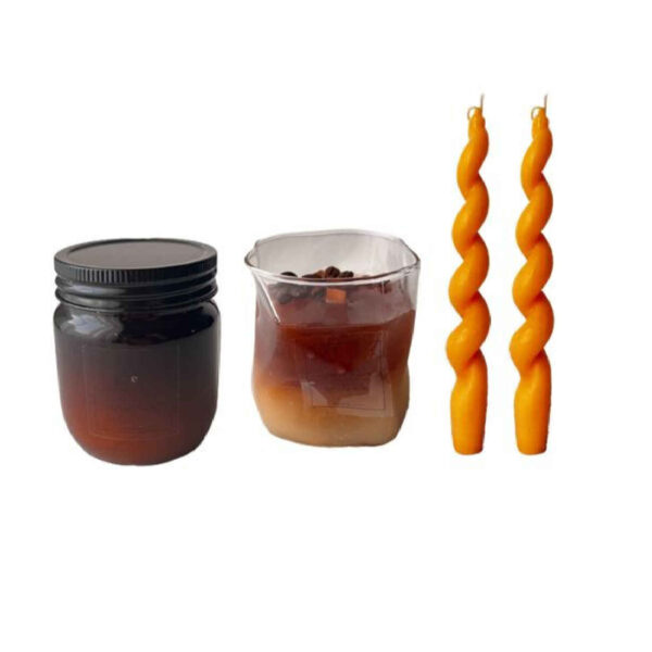 Modern Coffee Glow Set – Luxurious Candle For Coffee Lovers (4x) (3)