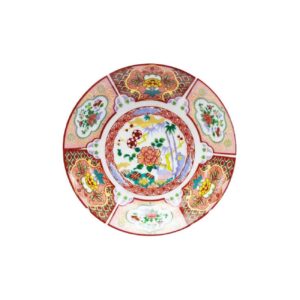 伊朗茶壶 – 瓷器，带有宗教文化细节与花卉图案（6件套）