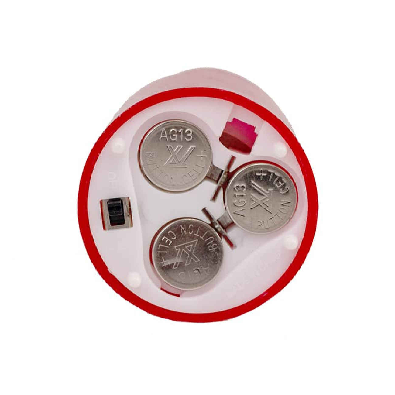 逼真LED蜡烛 – 电池供电,花型设计,方便开关