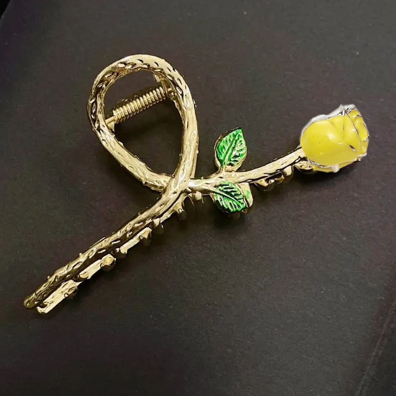 玫瑰花发夹 – 时尚独特