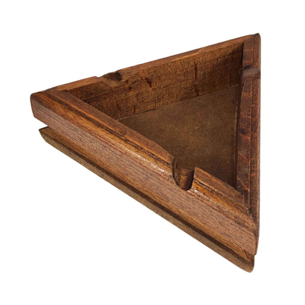Rustic Wood Ashtray for Home or Cabin – Stylish Tabletop Smoking Accessory (1)