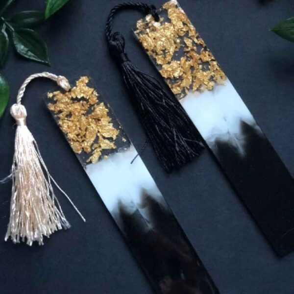 Timeless Black and White Bookmark with Attractive Design— Bookmark It