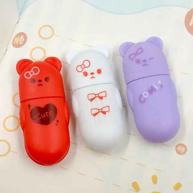 盒装小熊橡皮擦——送礼、收藏与校园趣味之选