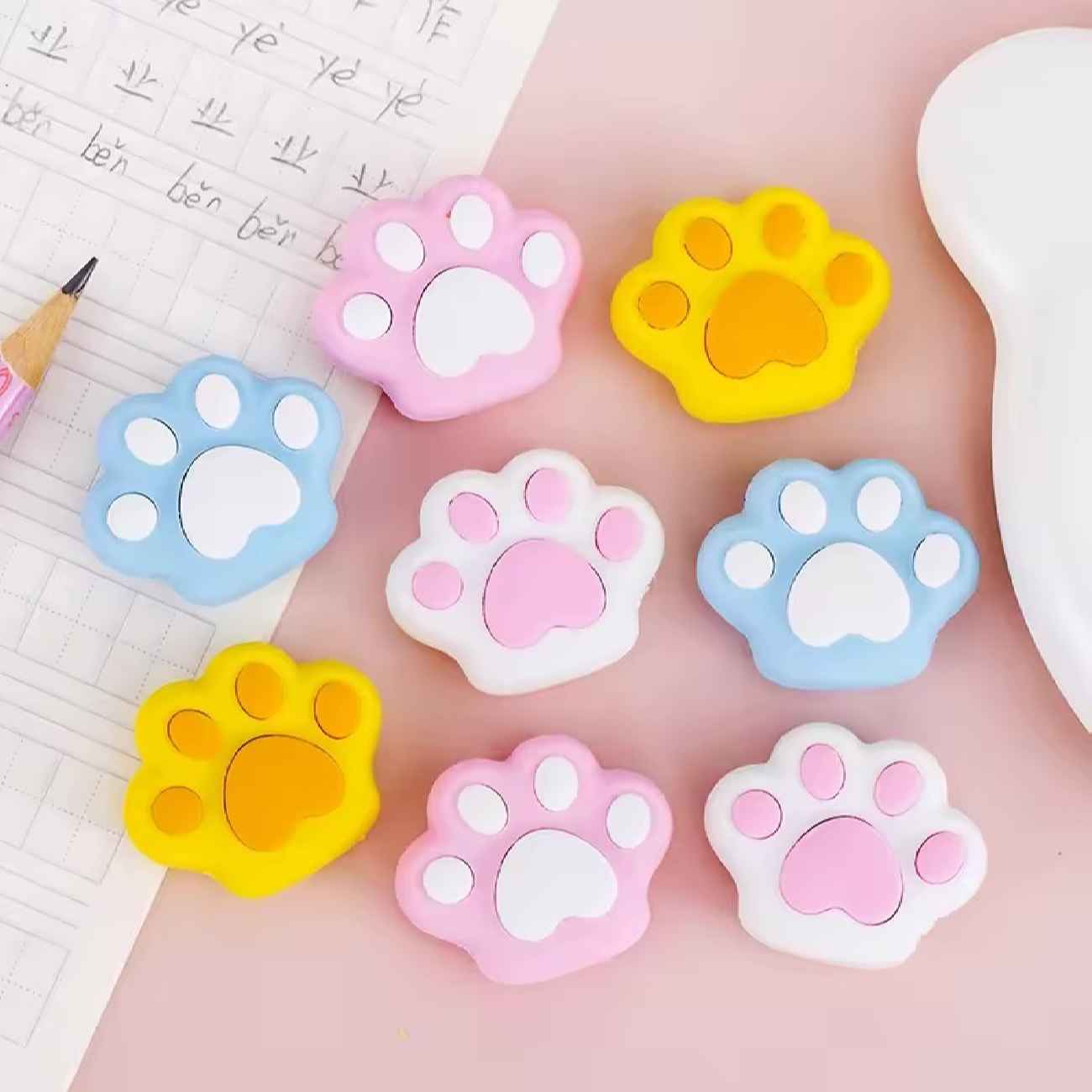 猫爪造型橡皮——收藏家的心头好